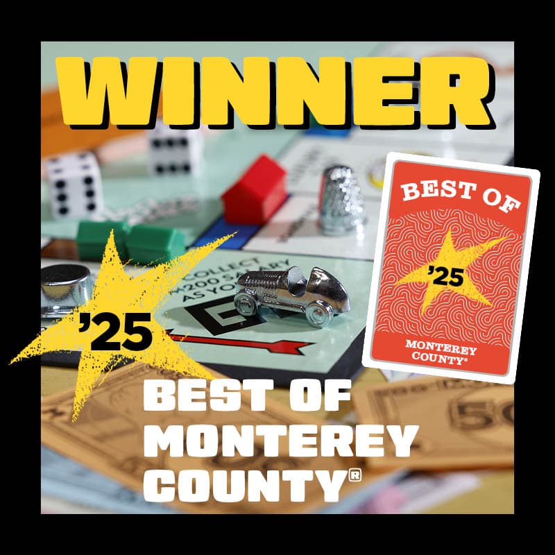 Winner 2025 Best of Monterey County